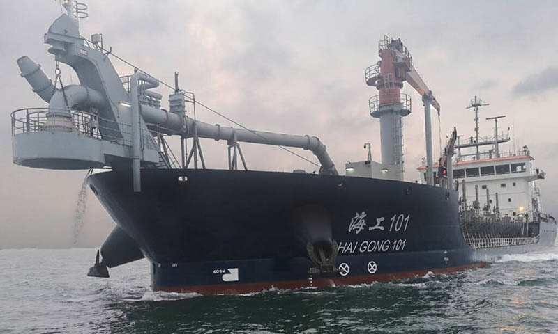 Dredging Complete DP World Southampton